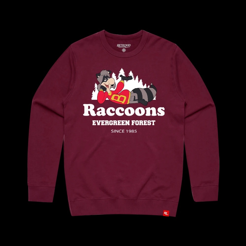 ✿ RARE! CBC x The Raccoons Crewneck ✿